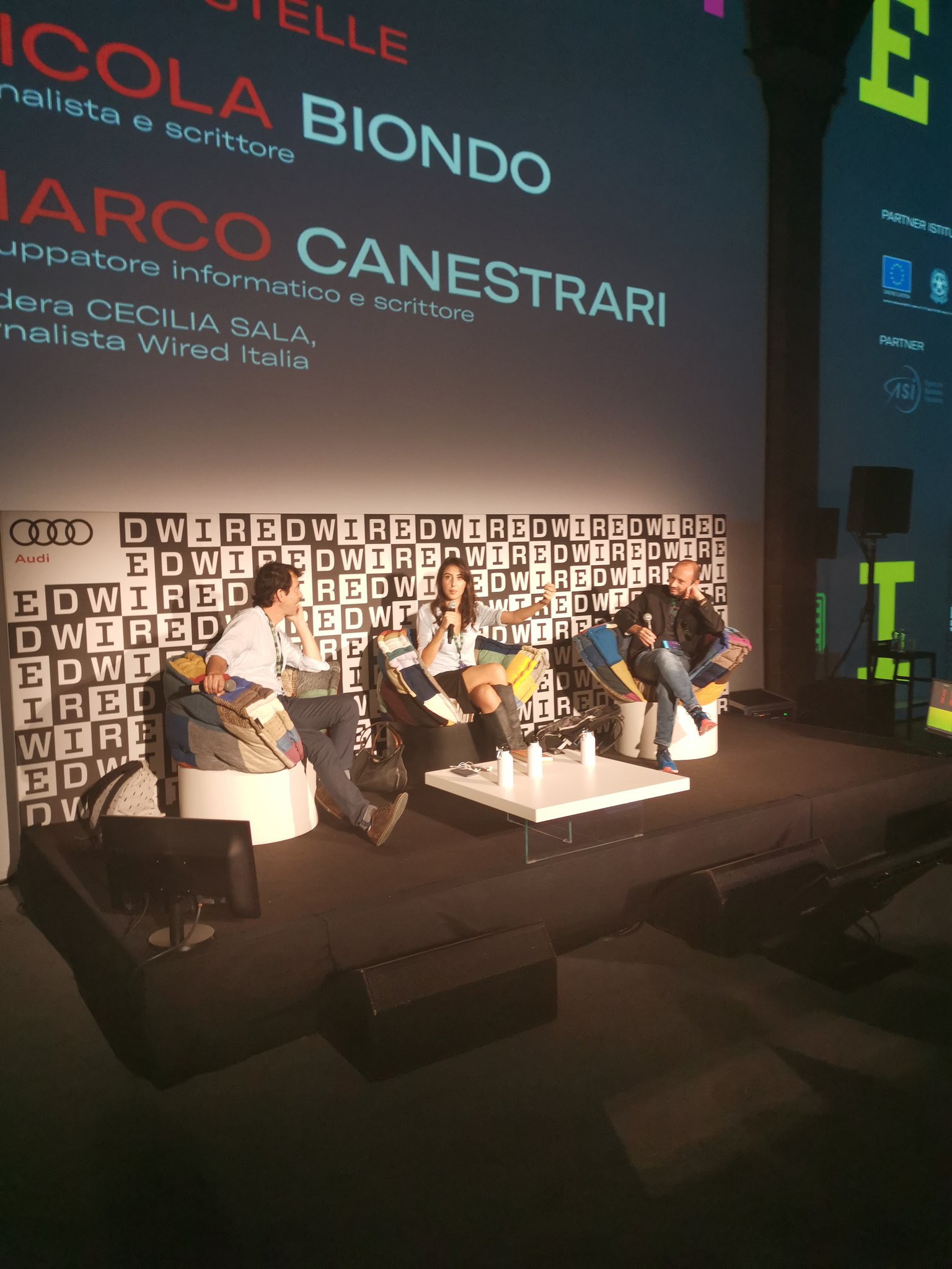 Il mio panel con Nicola Biondo al Wired Next Fest 2019