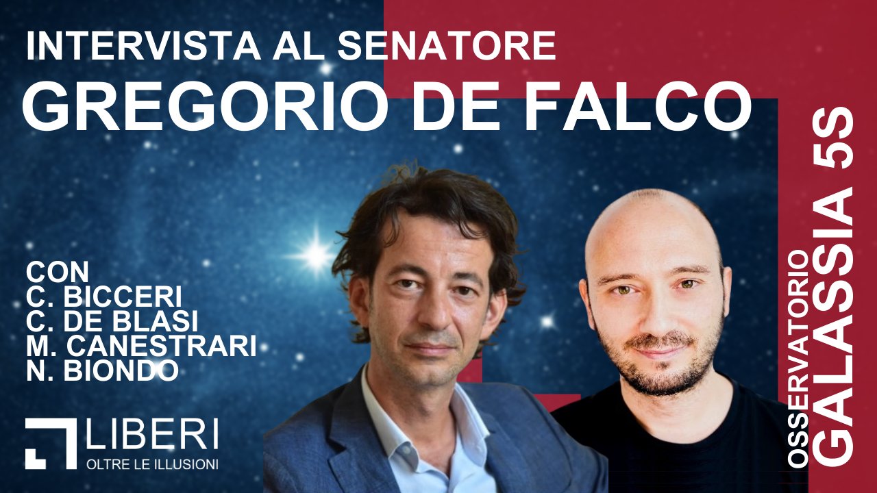 LiberiOltre: Intervista al senatore Gregorio De Falco